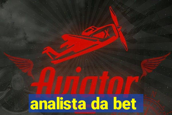 analista da bet